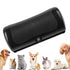 Cepillo deslanador para perros en negro con empuñadura ergonómica, eficaz para reducir el pelo suelto en mascotas como gatos y conejos.