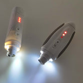 Electric nail grinder for pets with LED lights, designed for safe and easy nail trimming of dogs and cats.