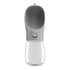 leakproof portable dog water bottle designed for convenient pet hydration during outdoor activities.