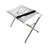 Foldable pet grooming table featuring quick-dry mesh, non-slip design for medium pets grooming and washing.